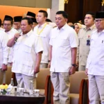 Partai Gerindra melakukan konsolidasi bersama 1,056 kader se Jawa Barat yang akan maju sebagai Calon anggota Legislatif di Pemilu 2024 nanti