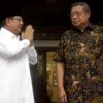 Pendiri LSI, Denny JA meeniai SBY memiliki rekam jejak politik yang jika all out dapt memberikan efek elektoral pada Prabowo Subianto. ANTARA/Yulius Satria Wijaya.
