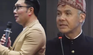 Pengamat Politik UI, Ade Reza Hariyadi menilai mantan Gubernur Jawa Barat Ridwan Kamil cocok jadi Cawapres Ganjar Pranowo. Kolase foro Instagram/@ridwankamil dan @ganjar_pranowo.