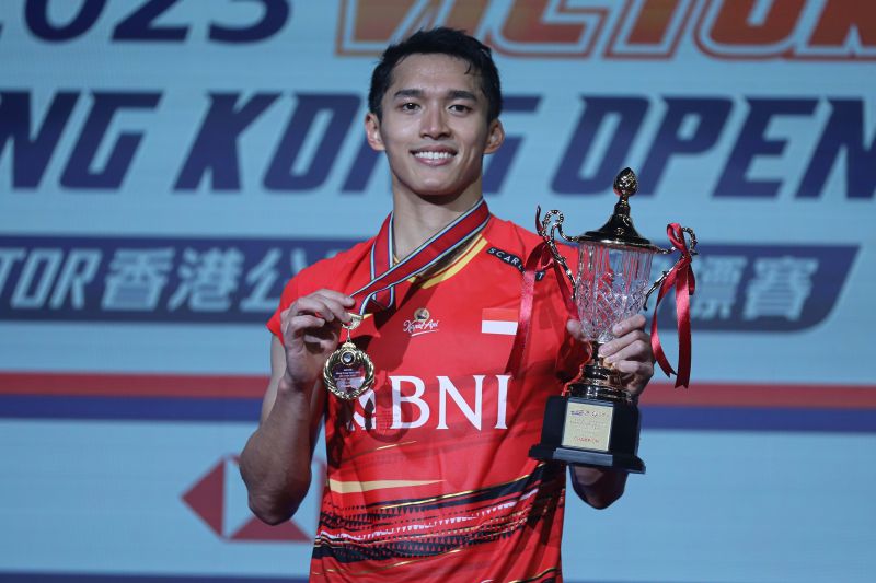 Jonathan Christie Juara Hong Kong Open 2023, Usai Comeback Lawan Kenta Nishimoto di Final 