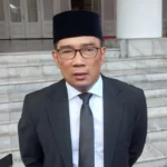 Ridwan Kamil hadiri pelantikan Pj Gubernur Jawa Barat, Bey Machmudin di Kemendagri pada Selasa, 5 September 2023. ANTARA/Ajat Sudrajat.
