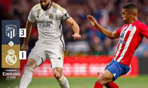Atletico Hentikan Kemenangan Beruntun Real Madrid dengan Skor 3-1