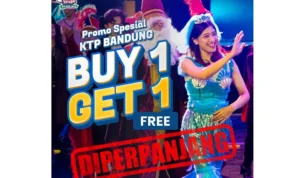Buy 1 Get 1 Tiket Trans Studio Bandung (TSB) Diperpanjang Sampai 1 Oktober 2023/ Tangkap Layar Instagram @transstudio.bandung