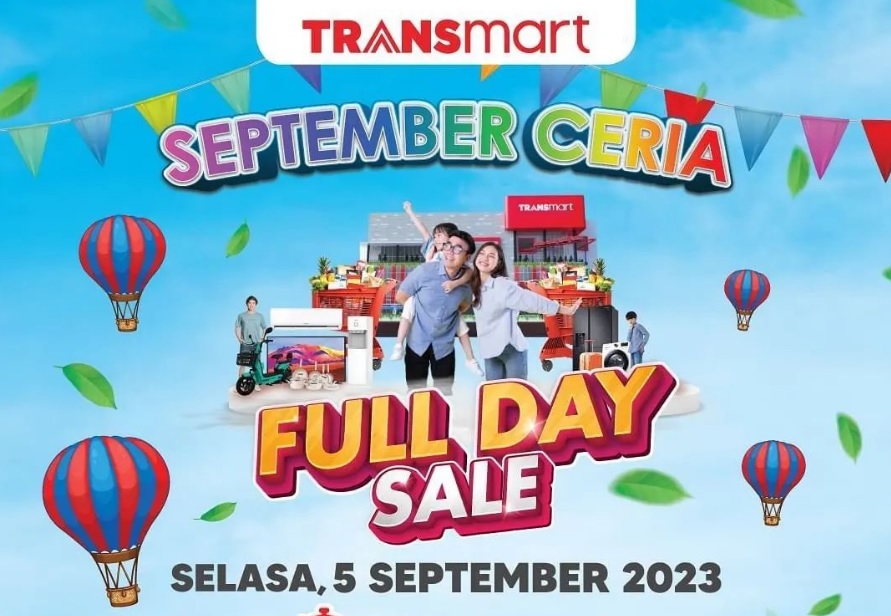 Transmart Full Day Sale/ Instagram @transmart_ind