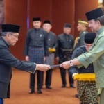 Ambassador Ubaedillah Hands Over Credentials to Sultan of Brunei