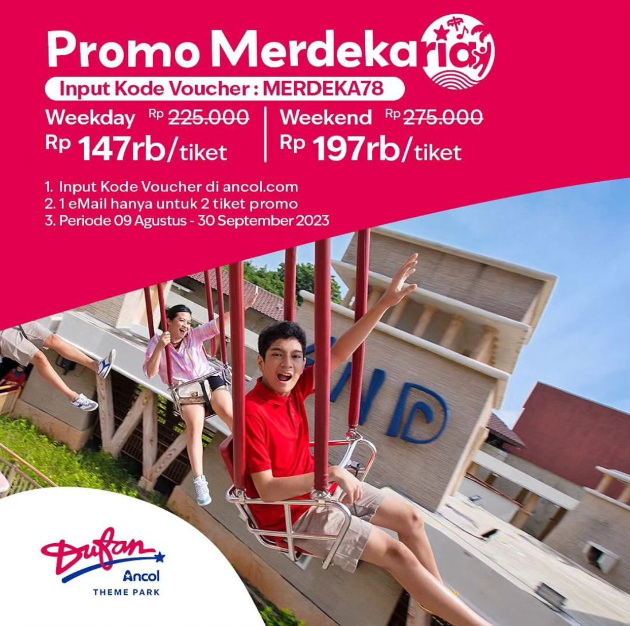 Promo Dufan Merdekaria Bersama Orang Terdekat!