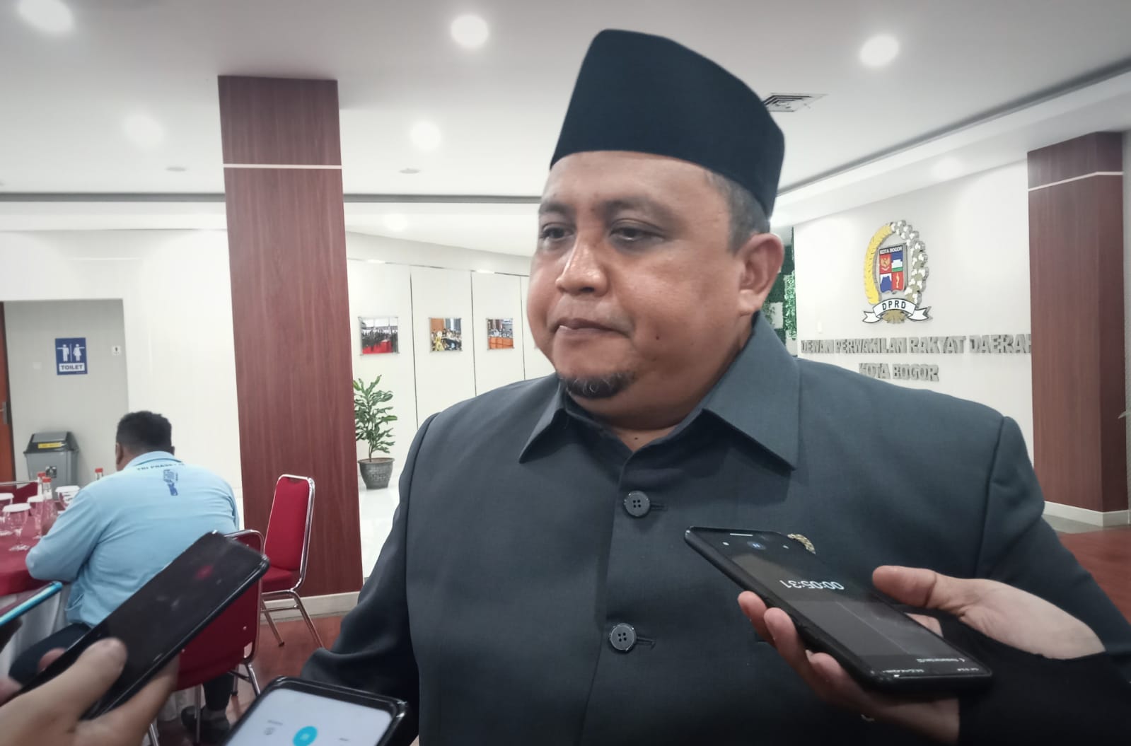 Ketua DPD PKS Kota Bogor, Atang Trisnanto. (Yudha Prananda / Jabar Ekspres)