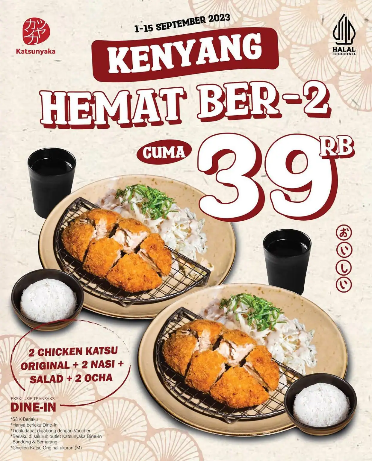 Promo Katsunyaka Dengan Paket Kenyang Hemat Ber-2!