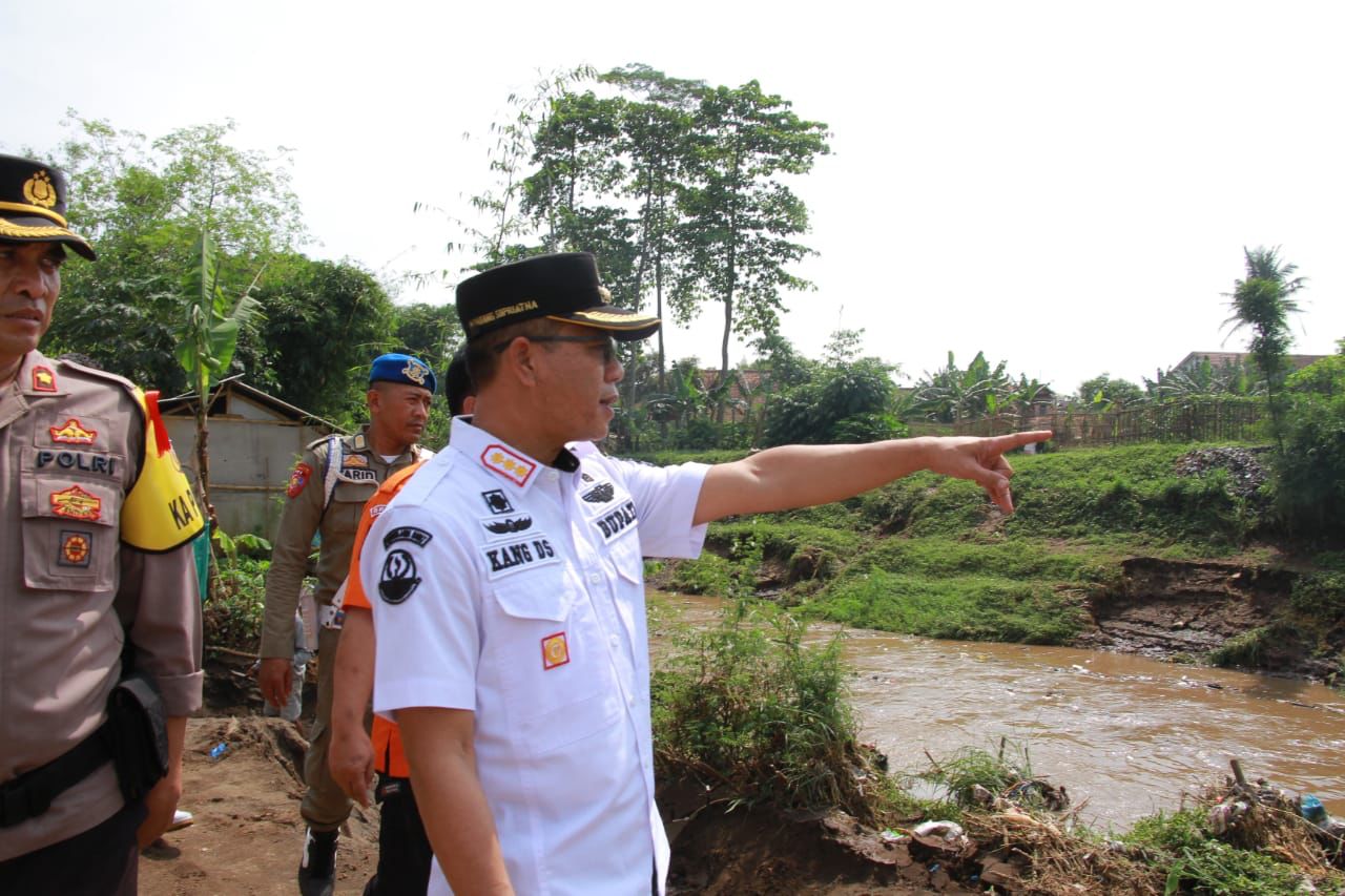 Pemkab Bandung Gerak Cepat Cegah Potensi Kekeringan Lahan Pertanian Dampak Fenomena El Nino dan Kemarau Panjang. Foto Dok Humas Pemkab Bandung