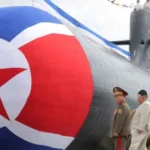 Peluncuran Kapal Selam Tenaga Nuklir Milik Korea Utara