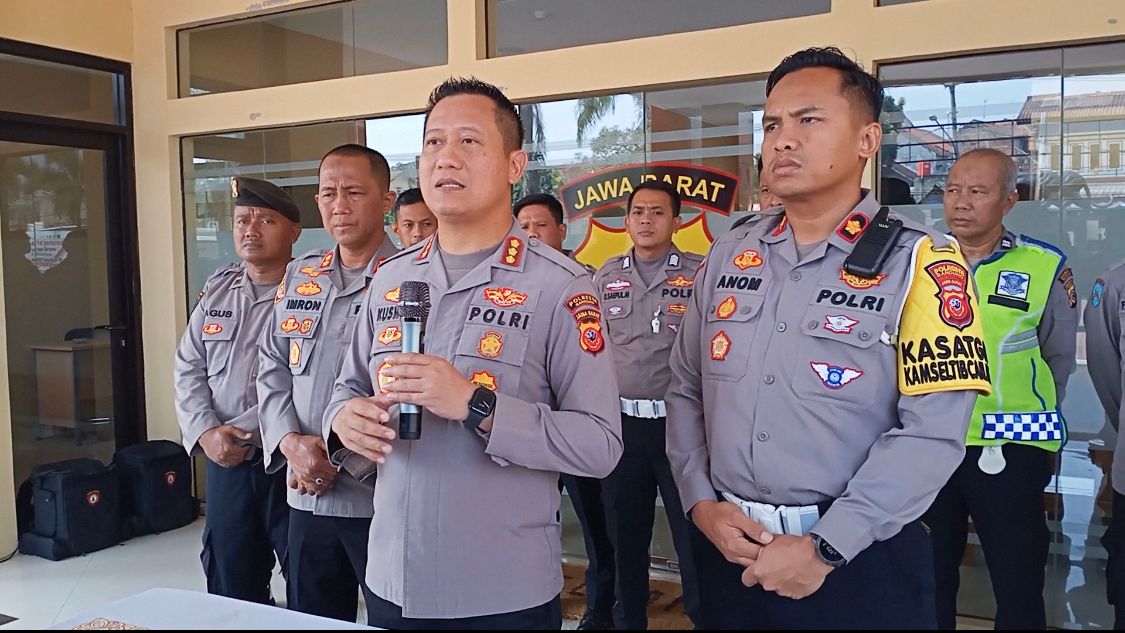 Kepolisian Terus Dalami Tewasnya Pengendara Motor yang Jatuh Akibat Kabel Optik Yang Melintang. Foto Agi Jabar Ekspres