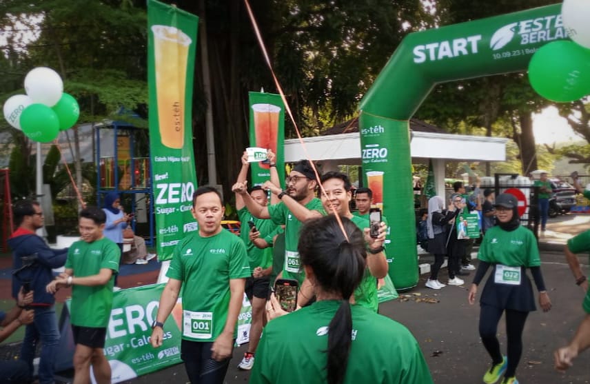 Esteh Indonesia Gelar Event Lari di Kota Bogor, Ini Respon Bima Arya!