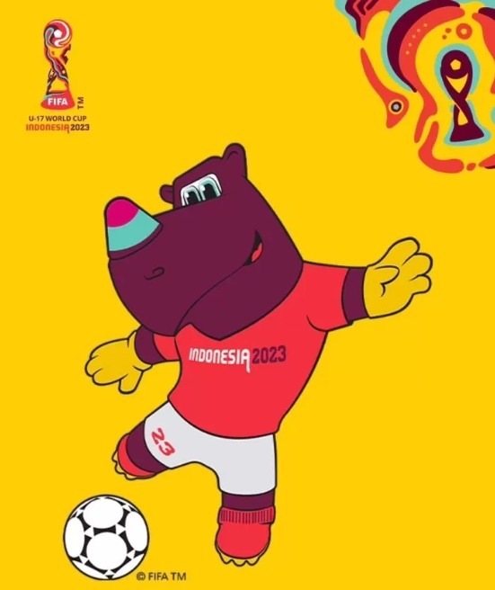 Logo dan Maskot Piala Dunia U-17 2023, Bacuya Mengacu Pada Hewan Asli Indonesia