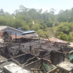 Hanguskan Rumah Warga, Kebakaran Terjadi di Kampung Sekarwangi Sukabumi Diduga Akibat Arus Pendek Listrik