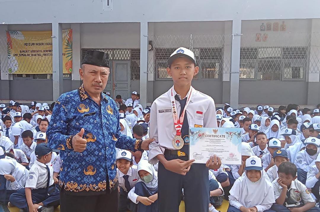 Ikuti Taekwondo Internasional Open 2023 di Jogjakarta, Siswa SMPN Asal Kota Bogor ini Raih Medali Perak