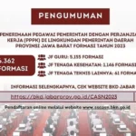 Cek PDF Pengumuman PPPK 2023 Pemda Provinsi Jabar di Sini!
