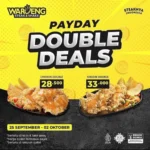 Promo Waroeng Steak & Shake Dalam PayDay Double Deals!
