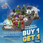 Rayakan HJKB ke-213, Ada Promo ‘Buy One Get One Free’ Trans Studio Bandung
