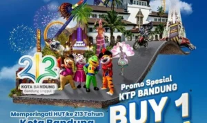 Rayakan HJKB ke-213, Ada Promo ‘Buy One Get One Free’ Trans Studio Bandung