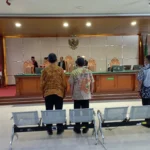 Sidang lanjutan kasus suap program Badung Smart City yang melibatkan sejumlah pejabat negara kembali digelar di PN Bandung, Rabu (27/9) pagi.