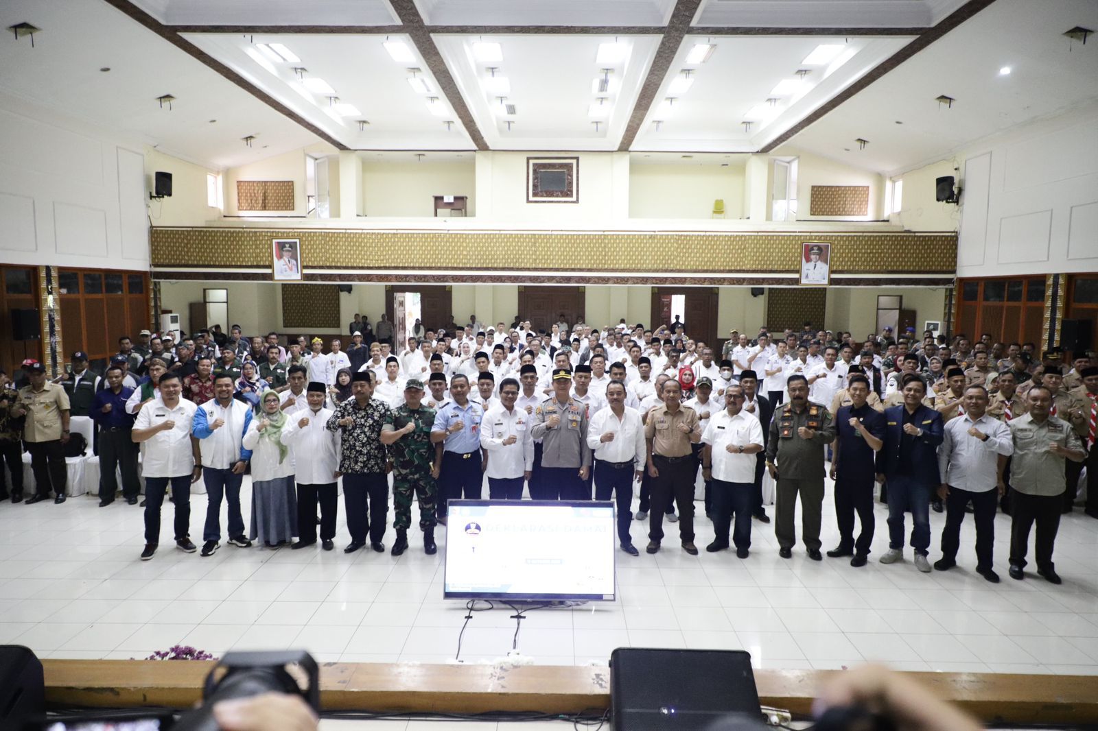 Pemerintah Kabupaten Bandung Gelar Deklarasi Damai Jelang Pemilihan Kepala Desa (Pilkades) Serentak 2023. Foto Dok Humas Pemkab Bandung