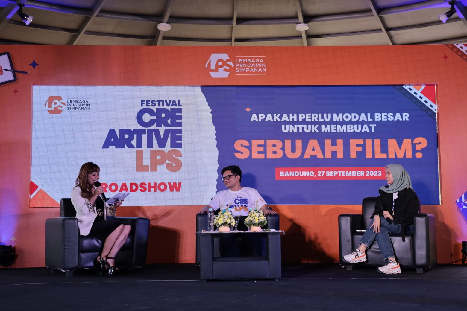 Gelar Roadshow Festival CreArtive 2023 di Bandung, LPS Buka Peluang Berkarya dengan Modal Terbatas di Era Digital