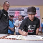 Ganjaran Buruh Berjuang (GBB) bersama SPN Dewan Perwakilan Cabang (DPC) Kabupaten Bandung melakukan pengukuhan dan pembekalan struktur pemenangan 15 perusahaan berbasis SPN.