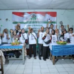 Komunitas Ojol Indonesia saat menggelar kegiatan lomba memasak bagi para ojol, di Kelurahan Sukasari, Kecamatan Bogor Timur, Bogor, Jawa Barat, Rabu 20 September 2023.