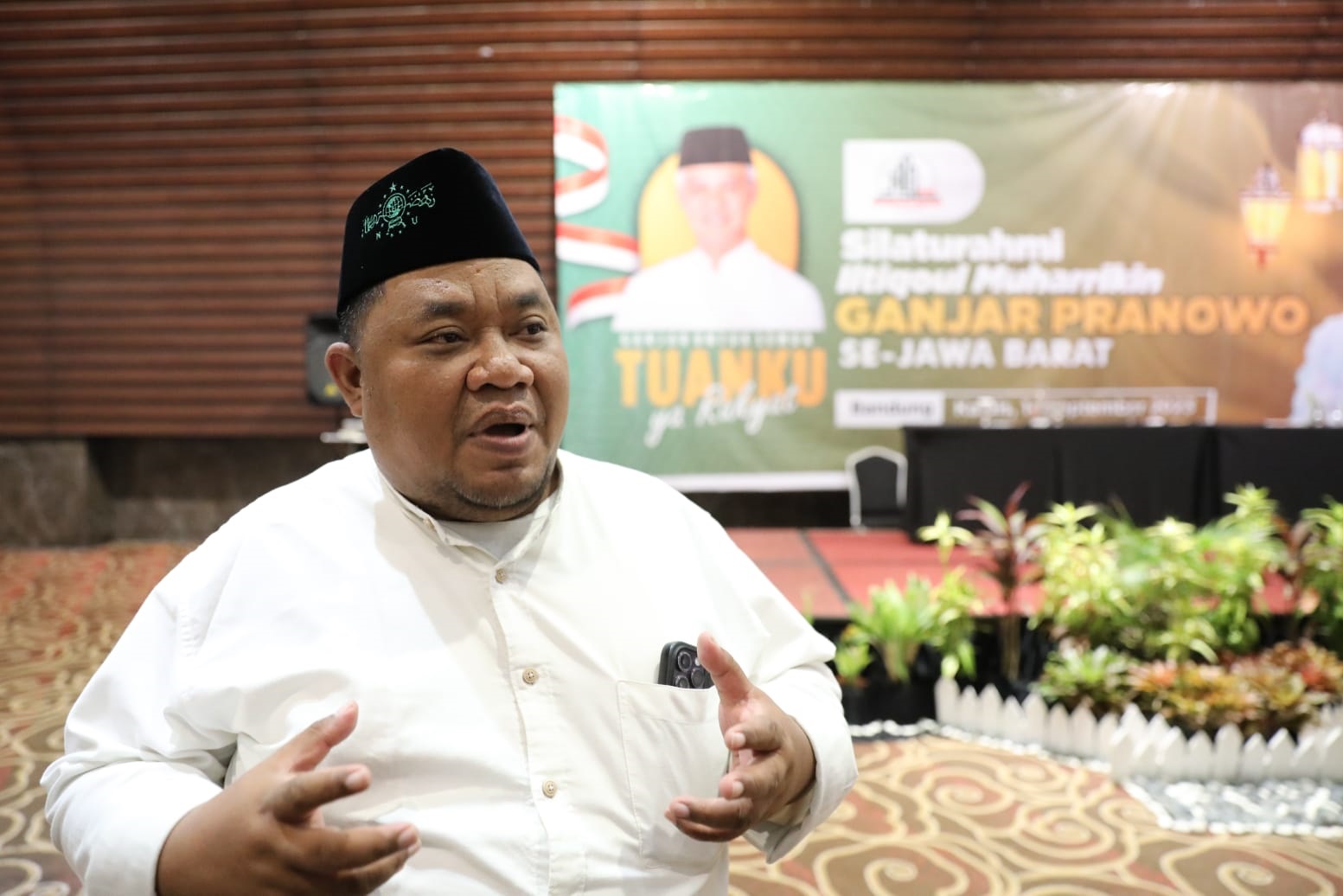 Ketua Hisnu Nasional Gus Yusuf Hidayat optimis Ganjar Pranowo jadi Presiden 2024.