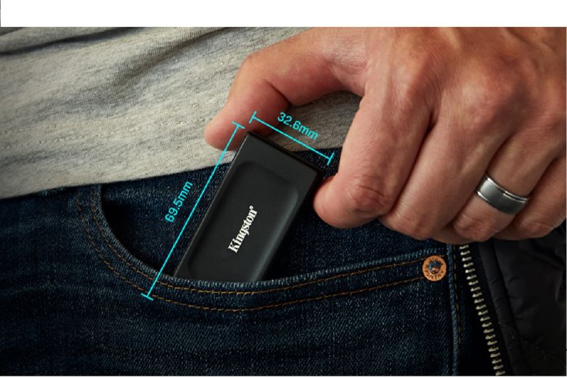 Kingston XS1000: SSD Mini yang Bisa Masuk Saku Celana!