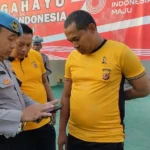 Marak Judi Online, Ratusan Handphone Anggota Polisi Polresta Cirebon Dirazia