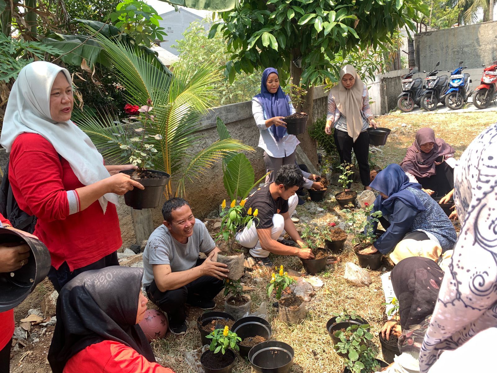 Pelatihan Tanaman Hias, Kelurahan Cinere Depok Berharap Jadi Sumber Ekonomi Warga