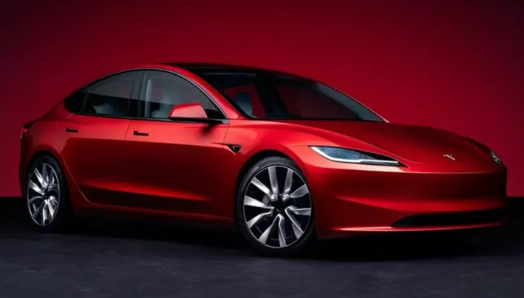 Tesla model 3 edisi 2024 akhirnya di perkenalkan di eropa
