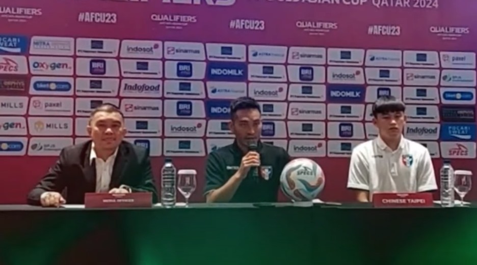 China Taipei Dikalahkan Indonesia 0-9, Ini Komentar Pelatih