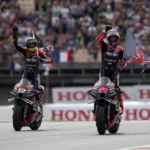 Espargaro dan Vinales Puas Aprilia Racing Dominasi Podium di MotoGP Catalunya