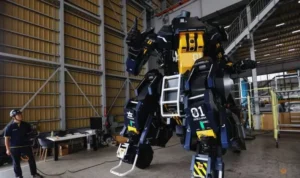 Perusahaan Start Up Jepang Kembangkan Robot Mirip Gundam!