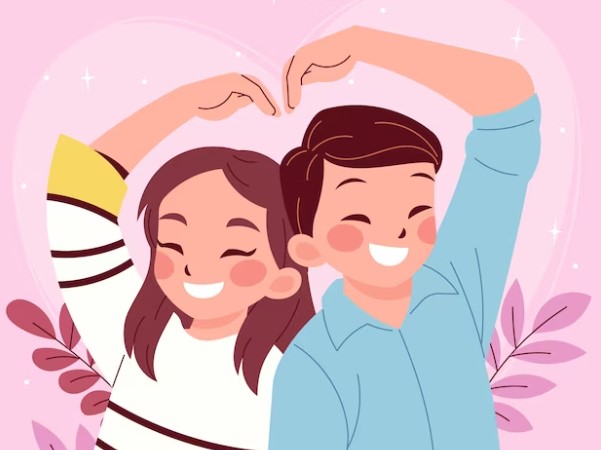 Ilustrasi Happy Boyfriend day 2023, kirimkan ucapan atau long teks romantis untuk pasanganmu. (freepik)
