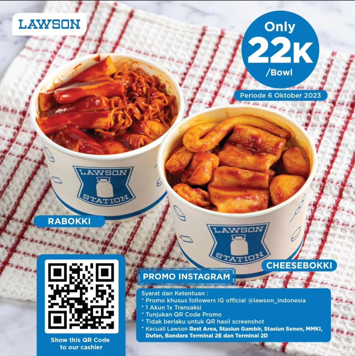 Promo Lawson Indonesia, Khusus 6 Oktober 2023!