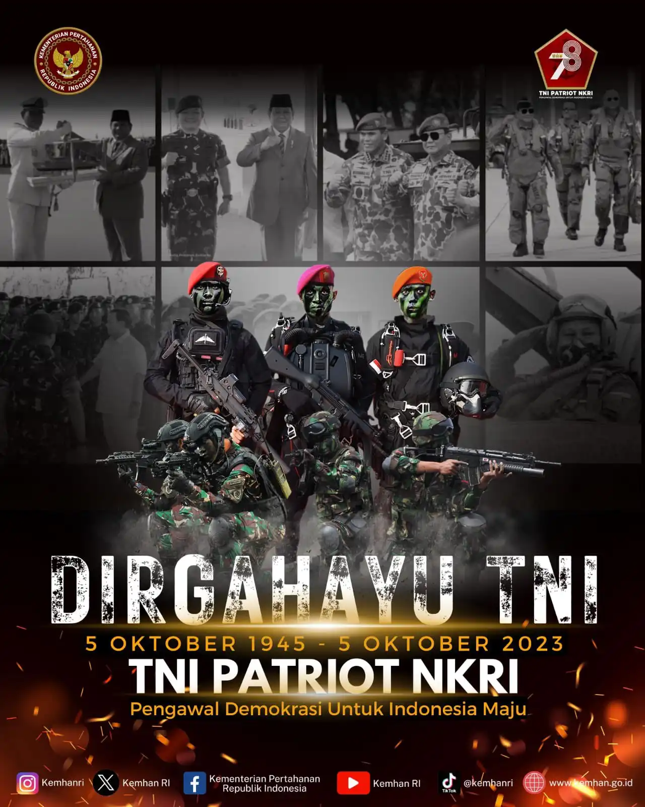 Selamat Hari Ulang Tahun TNI! Ini Sejarahnya!
