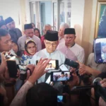 Capres Anies Baswedan Disambut Ratusan Santri Ponpes Al-Falak Pagentongan Bogor