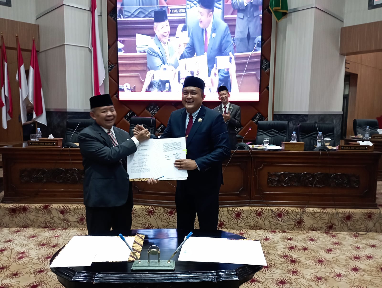 Pemkab Bogor dan DPRD Sepakati Bersama KUA dan PPAS Tahun 2024
