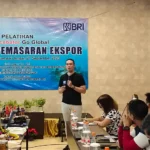 BRI bekerja sama dengan Kemendag memberikan pelatihan kepada UMKM di walayah Bandung Raya agar bisa naik kelas dan Go Global.