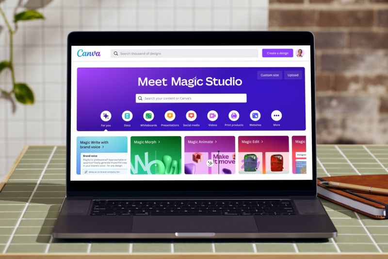 Rayakan Satu Dekade, Canva Luncurkan Magic Studio Tawarkan Platform Desain Al Komprehensif 