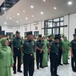 Jelang HUT TNI, Kodim 0508/Depok Naikan Pangkat 38 Prajurit
