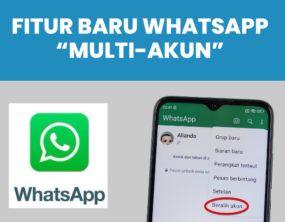 Fitur Terbaru WhatsApp Multi Akun