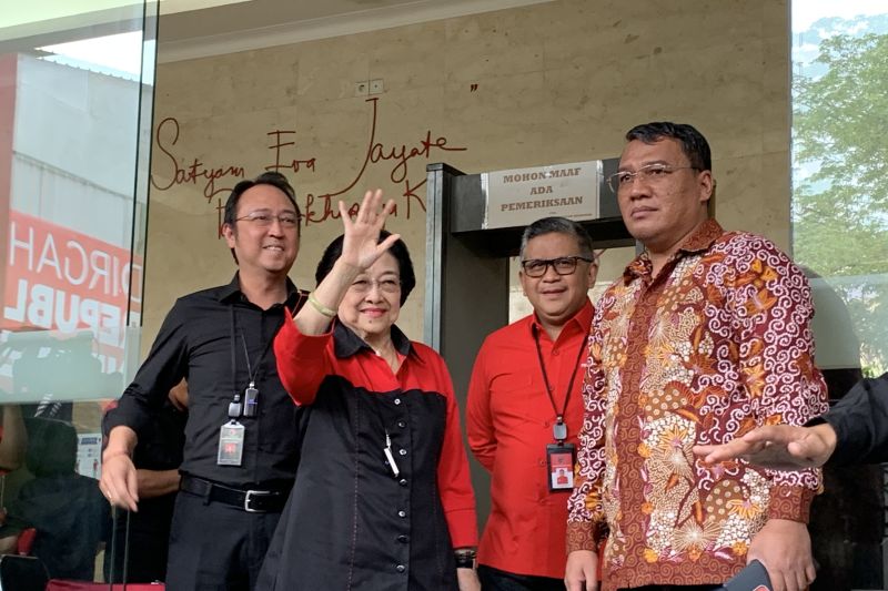 Megawati Tiba di Kantor PDIP Jelang Pengumuman Cawapres Ganjar