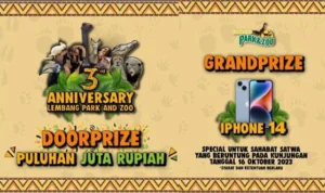 Promo Anniversary ke-3 Lembang Park Zoo 16 Oktober 2023 (instagrram @lembang_parzoo)