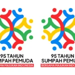 Logo Sumpah Pemuda ke-95 PNG dan AI Tahun 2023/ Kolase Kemenpora