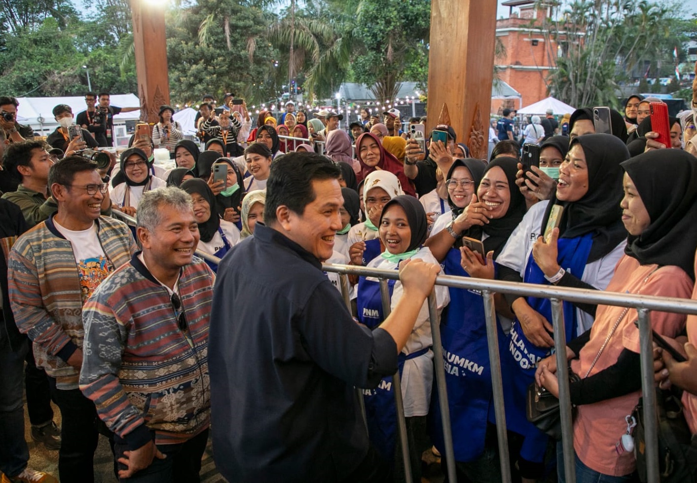 PT Bank Rakyat Indonesia (Persero) atau BRI memberiikan dukungan kepda UMKM dengan menggelar Pesta Rakyat Simpedes (PRS)