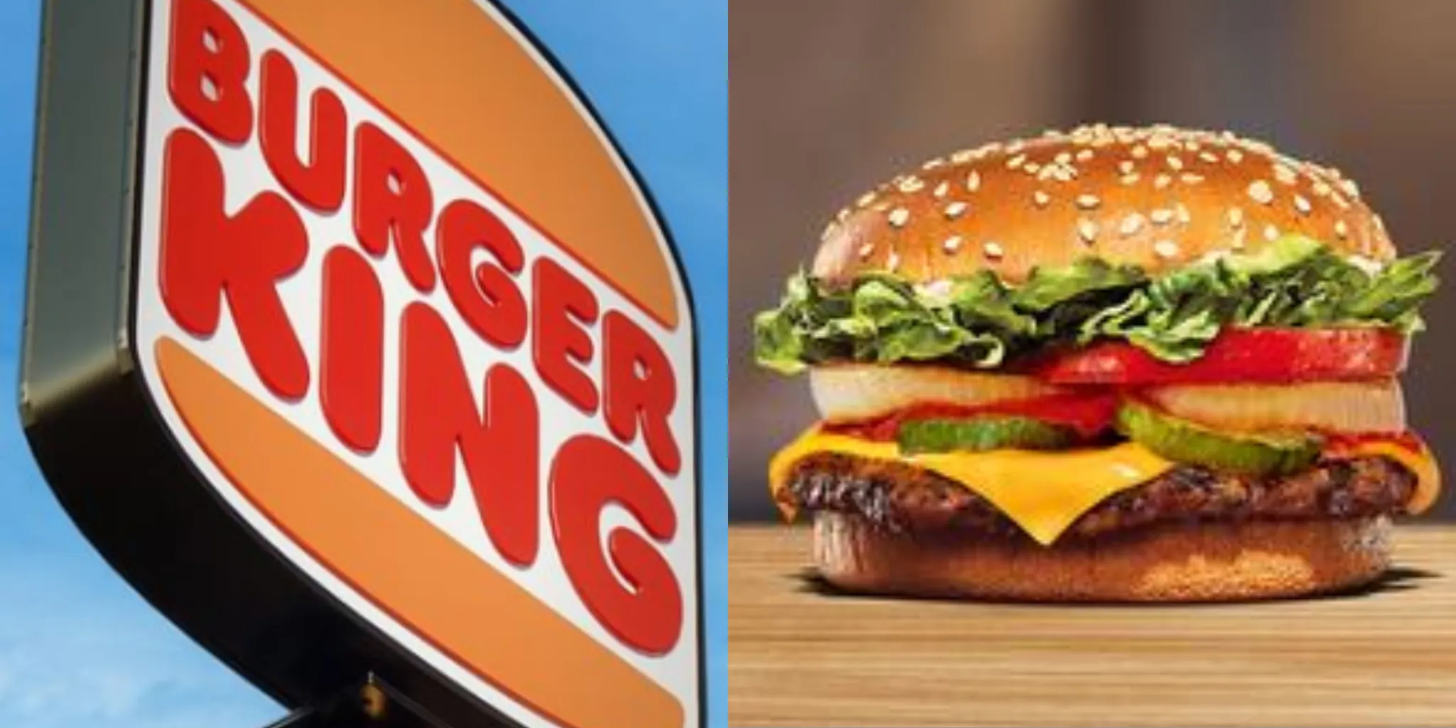 Promo Burger King Pakai Mandiri Cuman Rp 25 Ribu Dapat 2 Burger Cheese Whopper, Lumayan Banget!/ Kolase Instagram dan Web Burger King